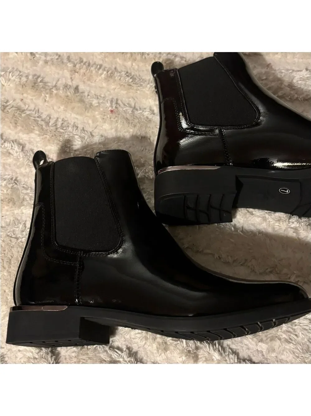Black Chelsea Boots Size 7